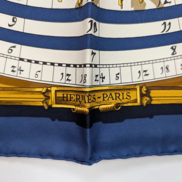 Carré Hermès - Astrologie - Bleu