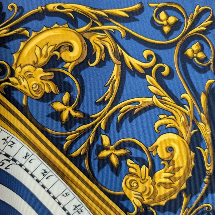 Carré Hermès - Astrologie - Bleu