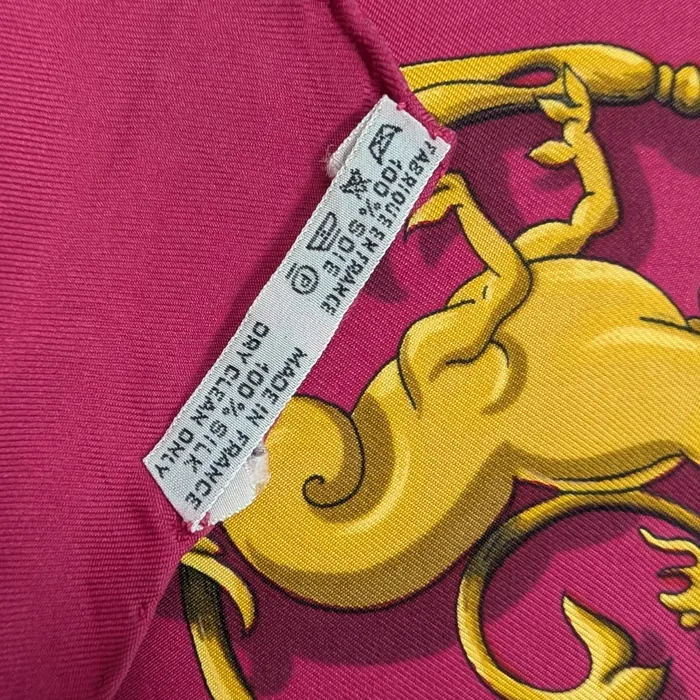 Carré Hermès - Astrologie - Rose