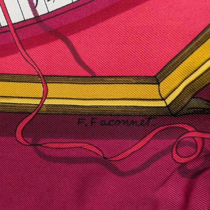 Carré Hermès - Astrologie - Rose