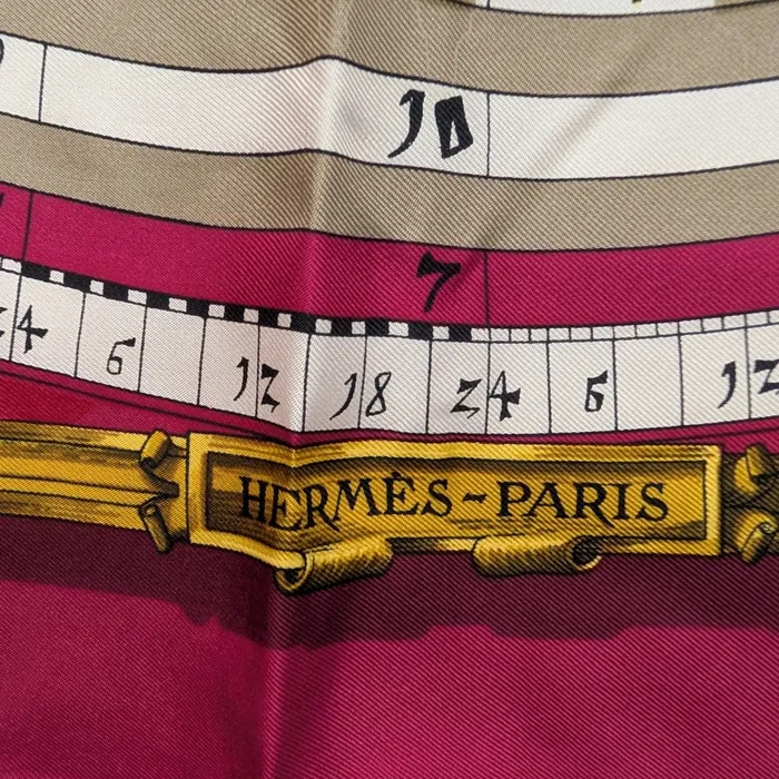 Carré Hermès - Astrologie - Rose