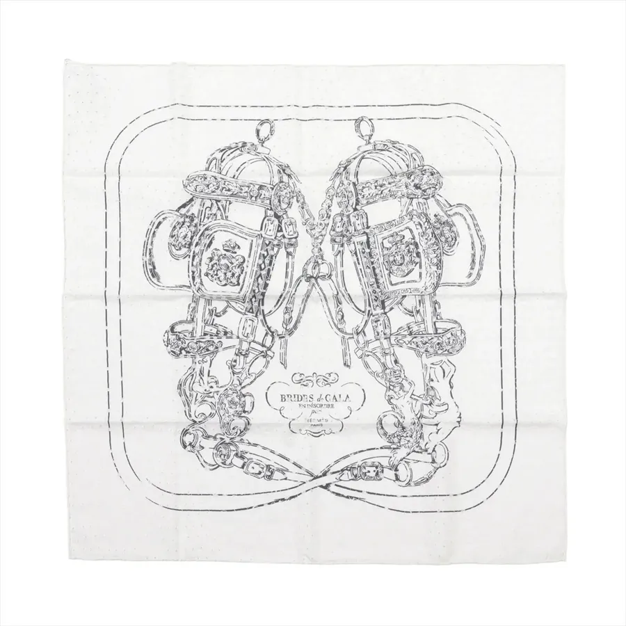 Carré Hermès - Brides de Gala Broderie Anglaise - 70cm