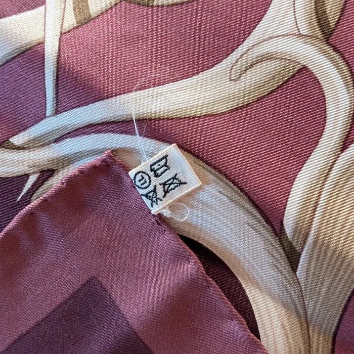 Carré Hermès - Crown - Violet