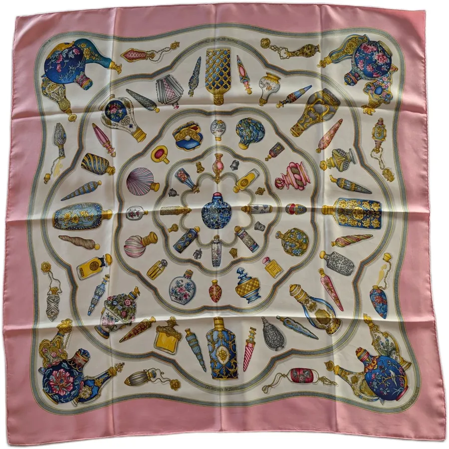 Carré Hermès - Flacons - Rose
