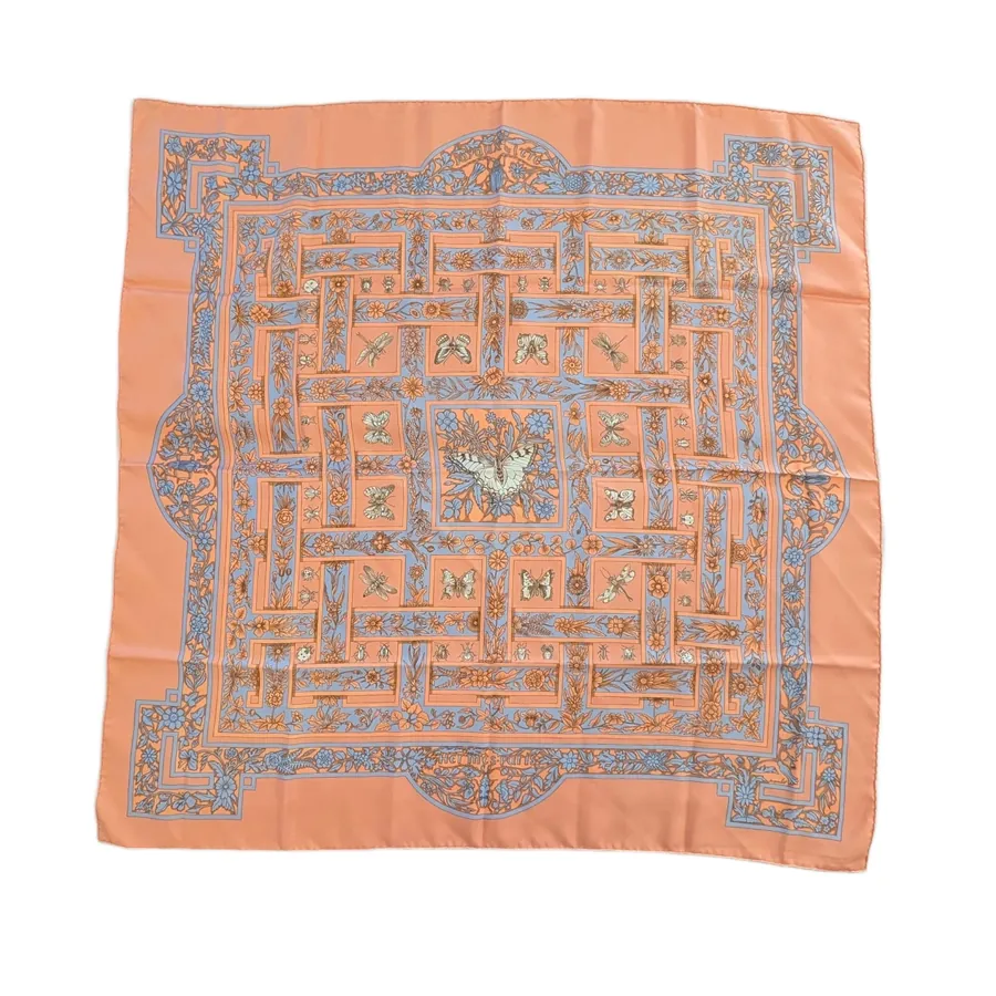Carré Hermès - Joyaux de l'Eté - Rose Corail