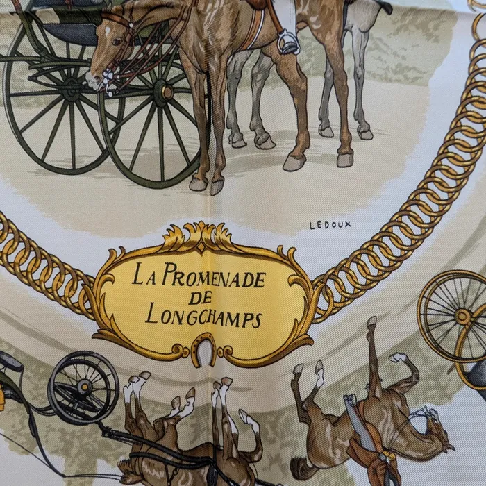 Carré Hermès - La Promenade de Longchamps - Rose