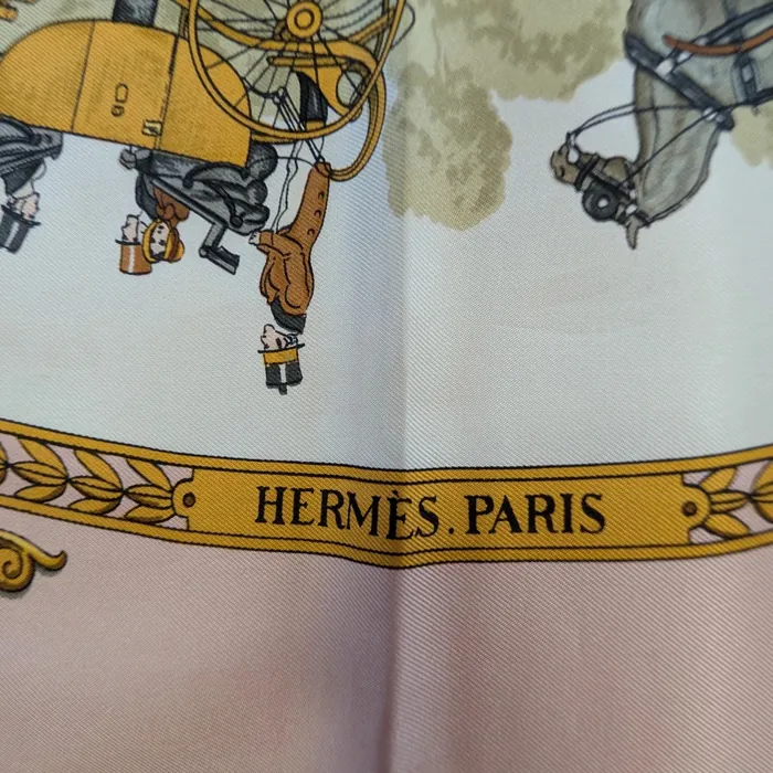Carré Hermès - La Promenade de Longchamps - Rose
