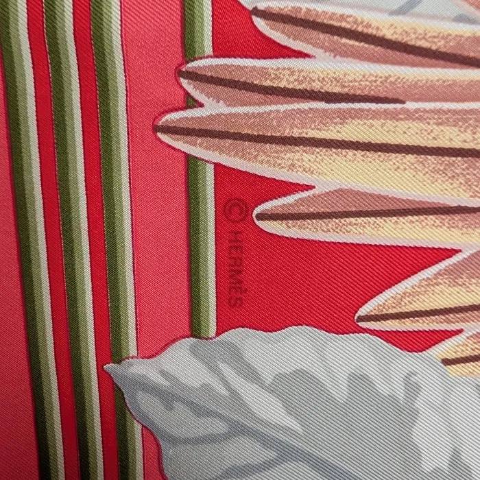 Carré Hermès - Les Perroquets - Rose