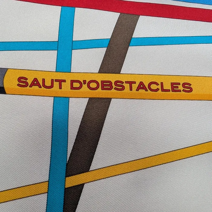 Carré Hermès - Saut d'Obstacles - Bleu