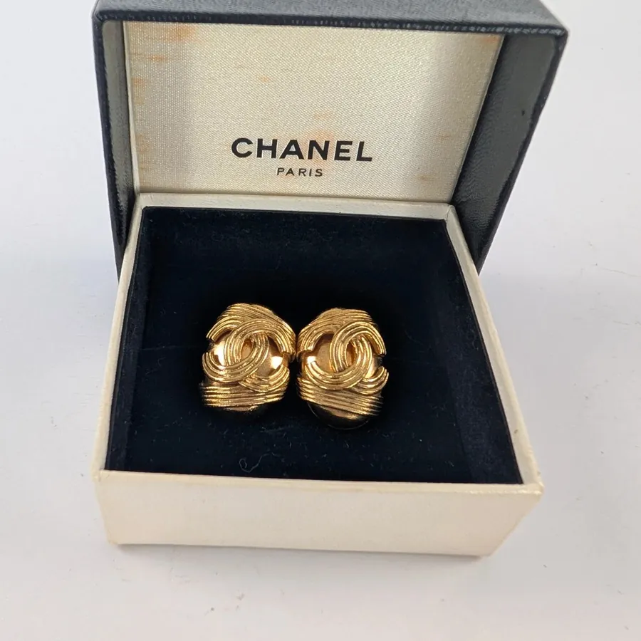 Chanel - Clips d'Oreilles Vintage - 1994