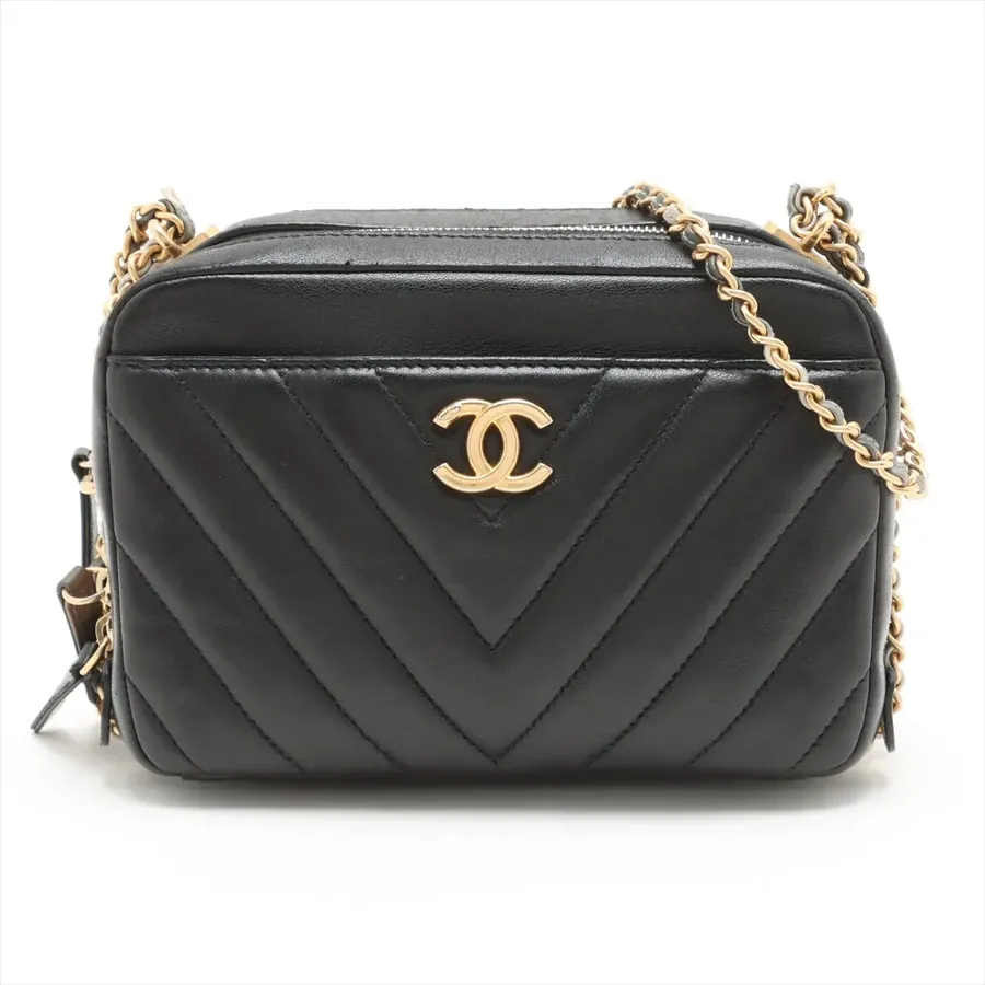Chanel - Sac Caméra Chevron Edition Limitée
