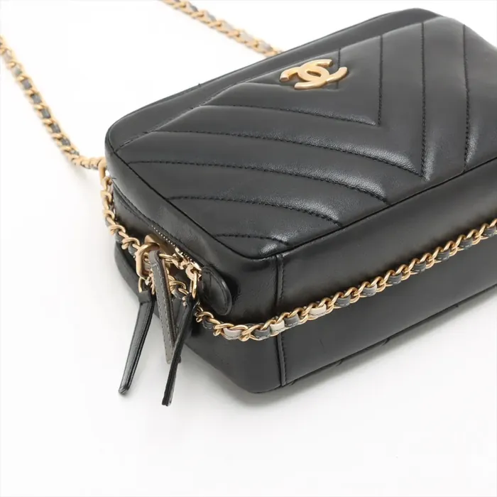 Chanel - Sac Caméra Chevron Edition Limitée