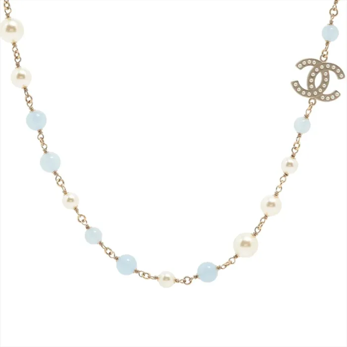 Chanel - Sautoir -  CC Perles et Resine