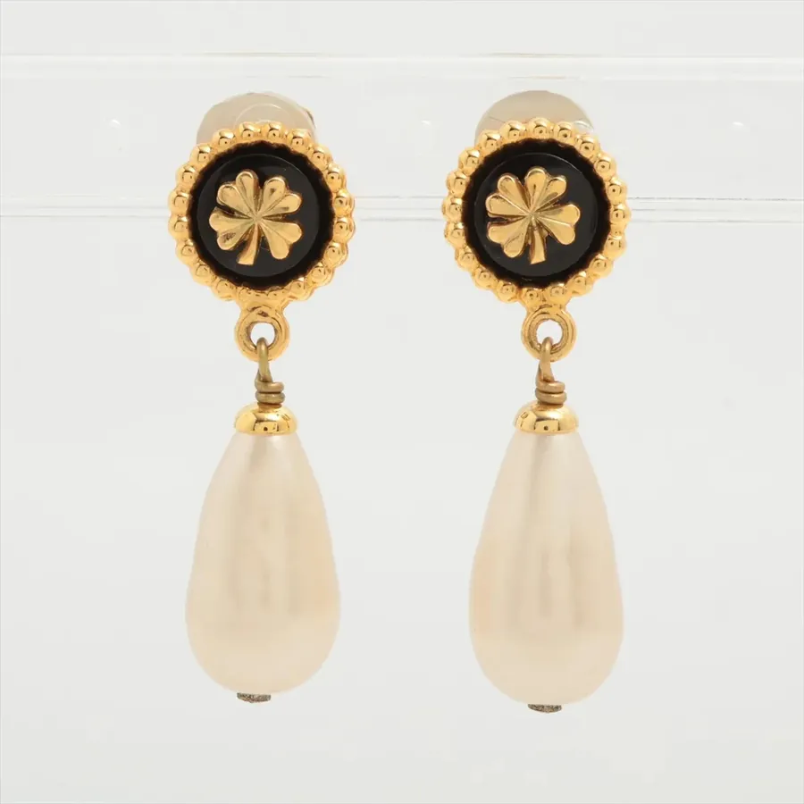 Chanel - Vintage Clips d'Oreille - Clover - 1993