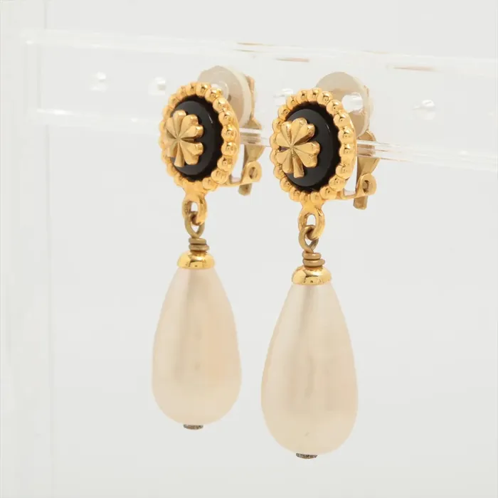 Chanel - Vintage Clips d'Oreille - Clover - 1993