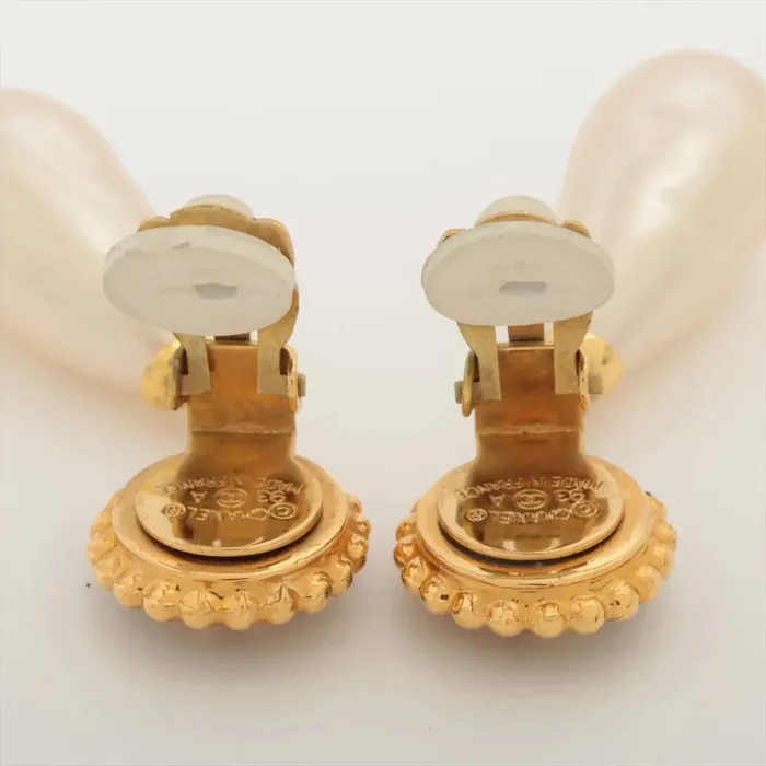 Chanel - Vintage Clips d'Oreille - Clover - 1993