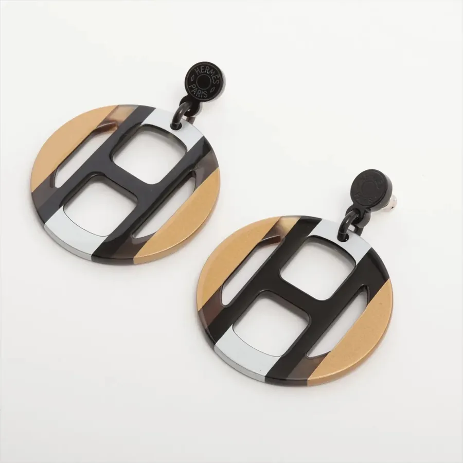 Hermès - Boucles d'Oreilles - H Equipe