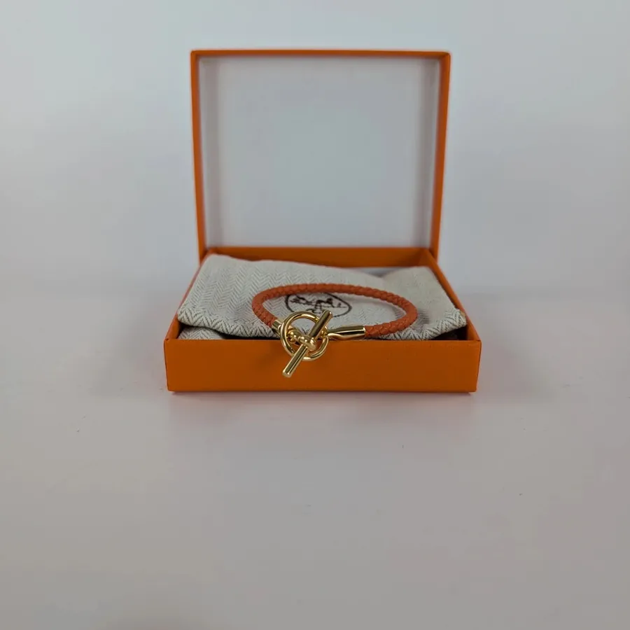 Hermès - Bracelet Glénan - Orange