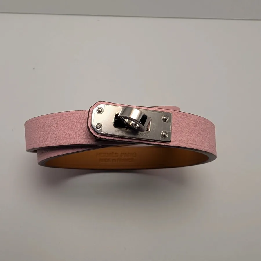 Hermès - Bracelet - Kelly Double Tour - Mauve Sylvestre