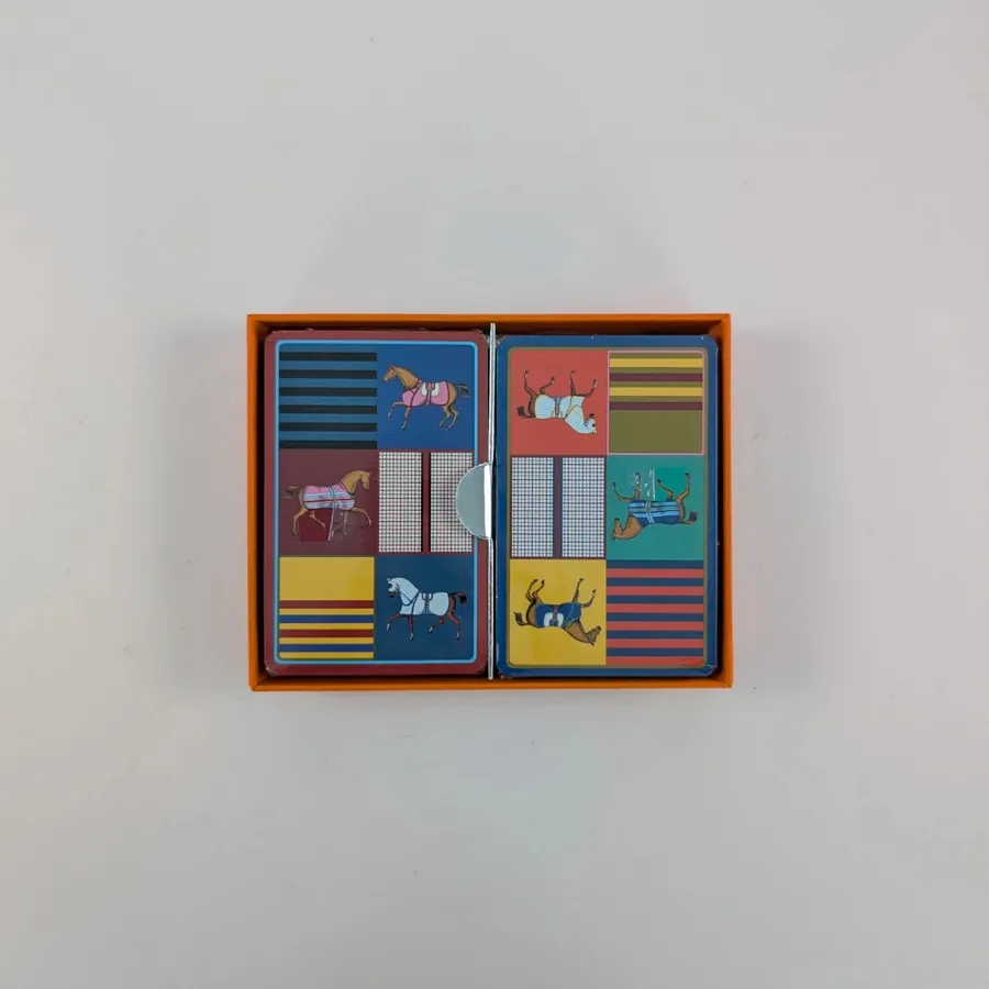 Hermès - Jeux de Cartes - Bridge - Couvertures Nouvelles