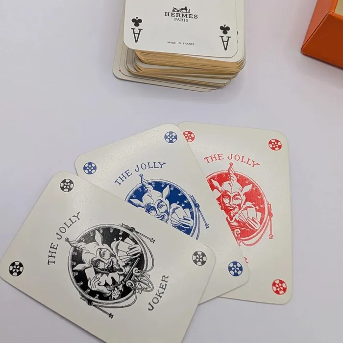 Hermès - Jeux de Cartes Miniatures - Monarch