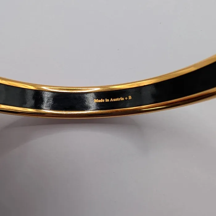 Hermès - Jonc - Plaqué or - 1001 Lapins