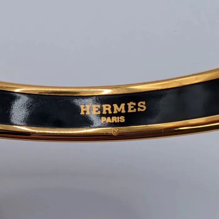 Hermès - Jonc - Plaqué or - 1001 Lapins