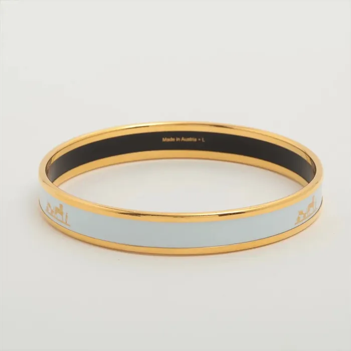 Hermès - Jonc - Plaqué Or - Calèche