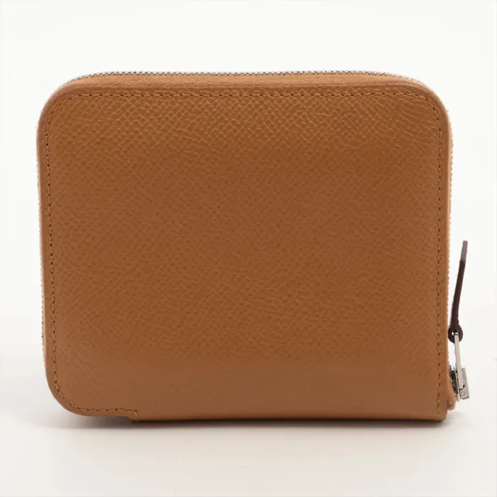Hermès - Portefeuille - Silk'in Compact - Gold