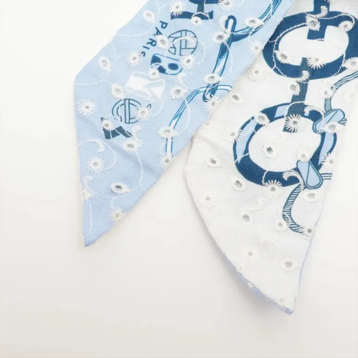 Hermès - Twilly - Do Re Boucle Broderie Anglaise